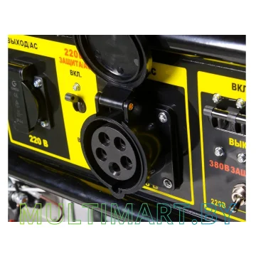 Бензиновый генератор Huter DY9500LX-3 картинка 6